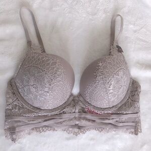 La SENZA Beyond Sexy Classic Plunge Push-up Lace Bra